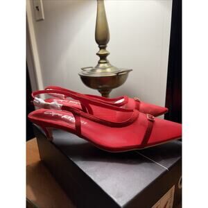 Cape Robbin Red Ninnetta Heel Size 9